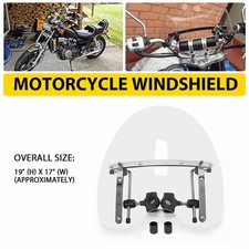 Clear Motorcycle Windshield