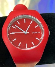Red Geneva Watch