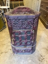 French Enamel Woodburning Stove