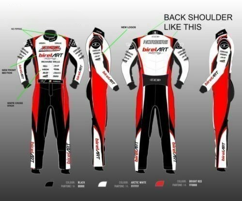 Birel art kart race - go, suit