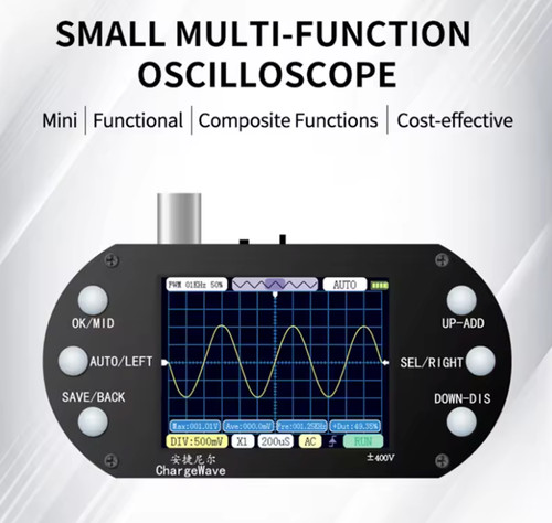Handheld oscilloscope inch - handheld,