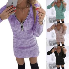 Chunky Knitted Long Sweater