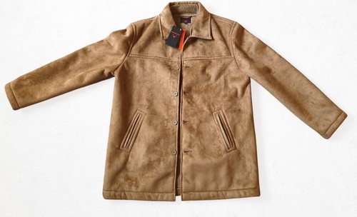 Faux sheepskin jacket hunter - faux,
