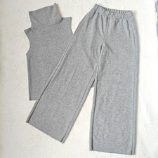 Zara Womens 2-Piece Set Gray