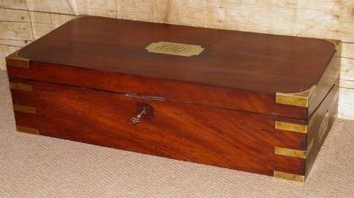 Antique mahogany hunting - antique,