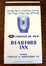 Vintage Matchbook: Beauford