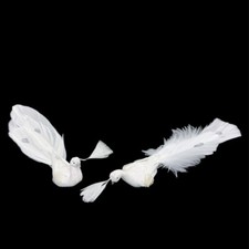 2 Pcs 6"L Artificial Peacock