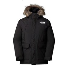 The North Face McMurdo Parka Jacket Bomber Waterproof Coat Men Hooded Warm Black