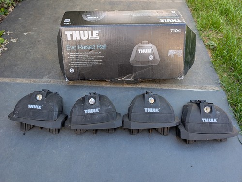 Thule 7104 raised - rail, foot