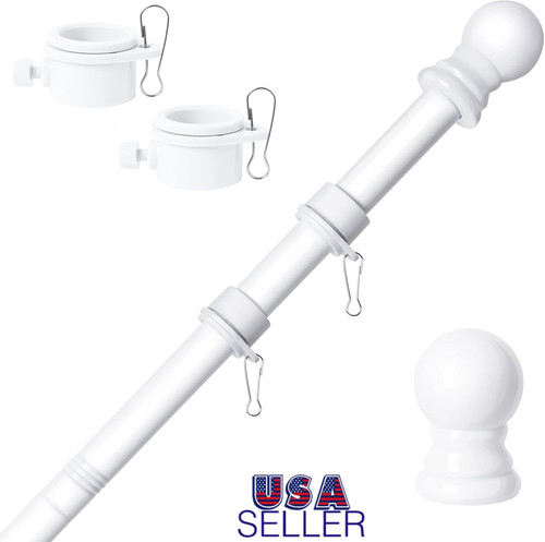 6ft flag pole - 6ft, tangle