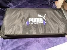 Puma Fitness Foldable Exercise Mat - Black  55cm Wide
