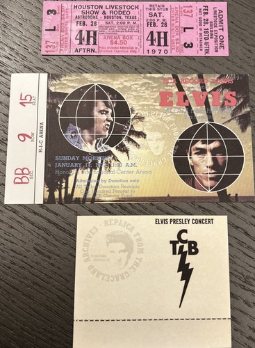 Elvis presley concert - presley, x
