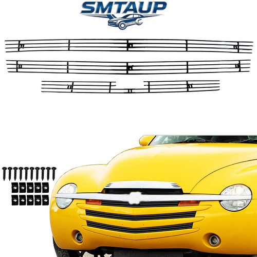 Front solid grill - fits, 2003-06