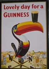 Lovely day for guinness - "lovely, guinness"
