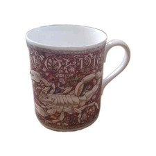 Royal Worcester Zodiac Capricorn 1990s Mug Fine Bone China Cup. Dec 22 - Jan 19