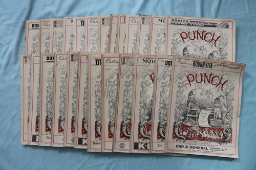 1941 punch magazine lot of - magazine,