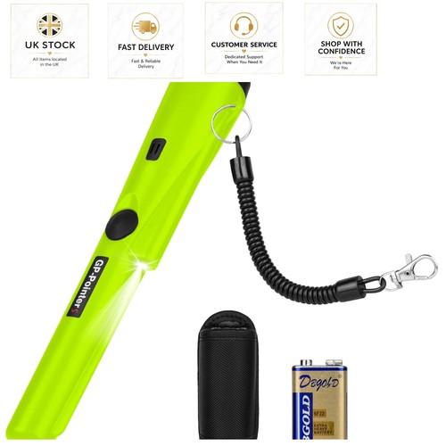 Compact led metal detector - led,