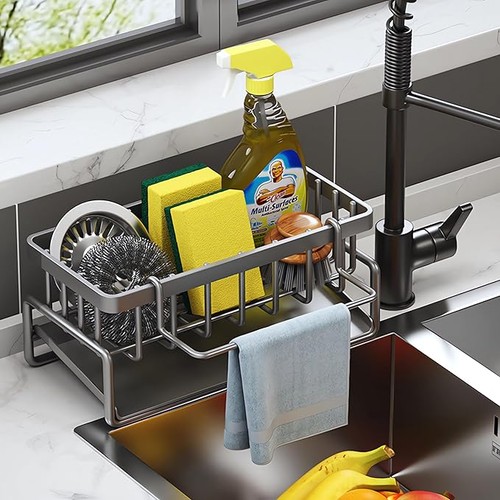 Kitchen sink caddy basket - kitchen,
