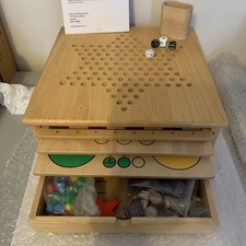 10 In 1 Wooden Game Compendium