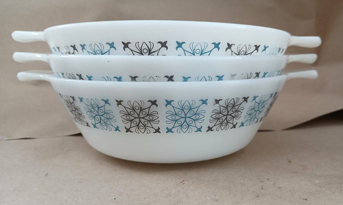 Vintage jaj pyrex - 3x,