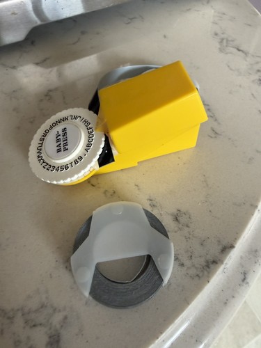 Vintage baby press label - label, maker