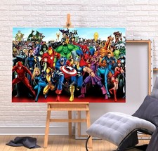 MARVEL SUPERHEROES- WALL ART