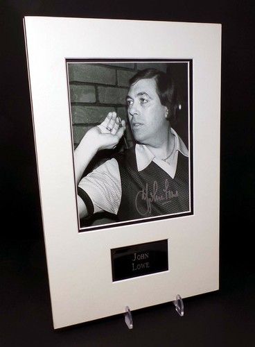 John lowe darts legend signed - john,