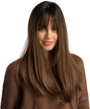 Esmee 20"Long Brown Synthetic