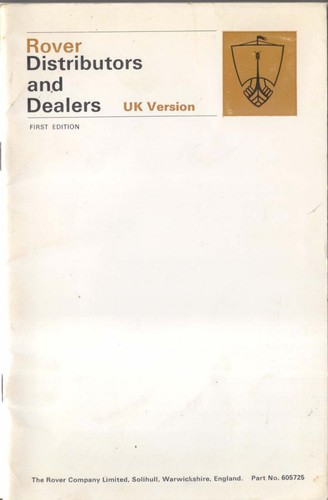 Rover distributors dealers - rover,