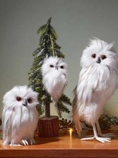Snowy Owl Xmas Décor Home