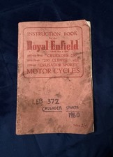 Vintage Royal Enfield Crusader