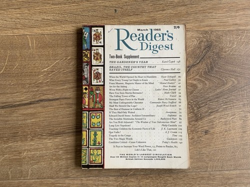 Vintage readers digest - readers,