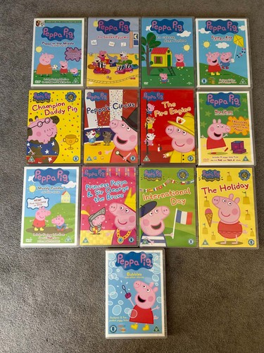 Peppa pig dvd bundle job - job, x