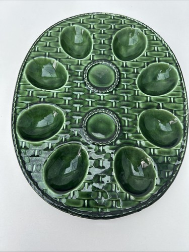 Devilled egg plate - devilled, plate-