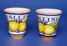 2- Deruta Italy Shot Glasses