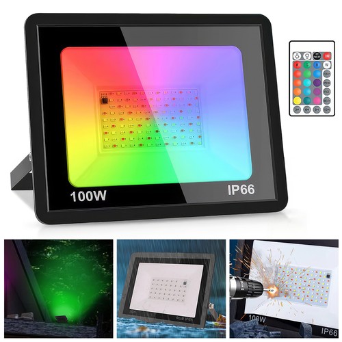 Led flood light rgb - light, 200w