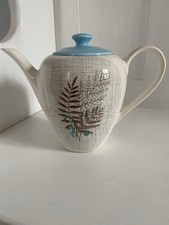 J&G Meakin Sol Retro Teapot Feff Ref n Pattern