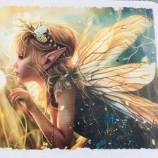 decoupaged fairy table 4 Chalk