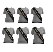 Luxury Hen Night Do Party Sashes Bride To Be Bridesmaid Mother Of Maid Of Sash