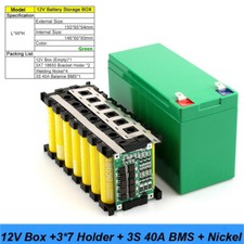 12V 3S 7P 40A  Li-ion Battery