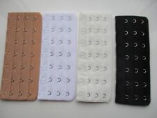 7 HOOK - BRA EXTENDER-Corset Extenders - Ladies Bra Extension Strap -x 2 Pieces