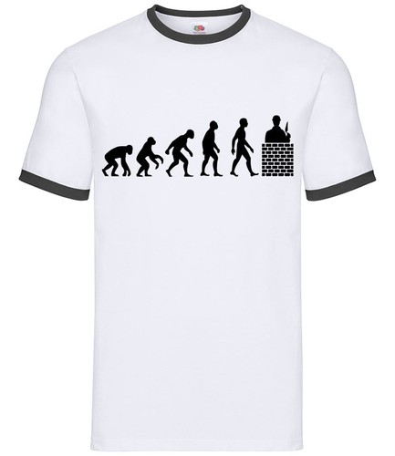 Evolution man brick layer - of,