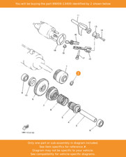 YAMAHA Circlip, 99009-13400
