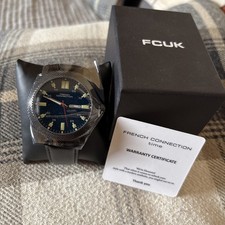 Men’s FCUK Watch Black