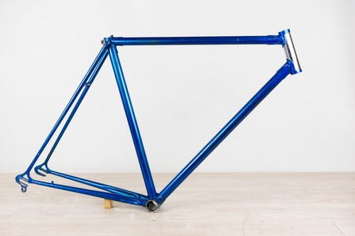 Vintage blue steel frame - blue,