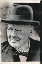 1964 Press Photo Sir Winston
