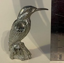 Silver/Pewter Bird/Kingfisher Figurine (No Hallmark)