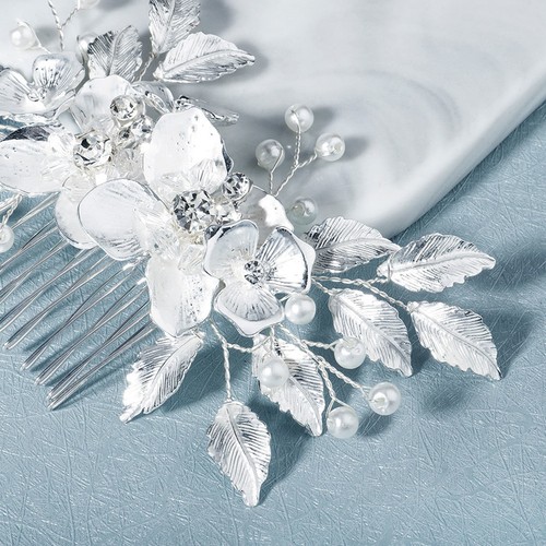 Bridal headpiece flower - ,