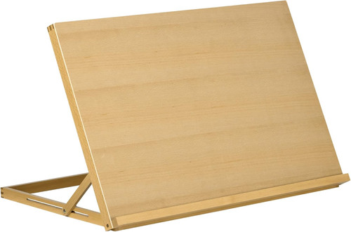 Table easel wooden drawing - table,