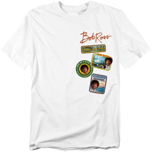 Bob ross badging unisex - badging,